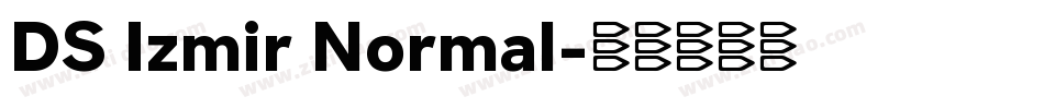 DS Izmir Normal字体转换